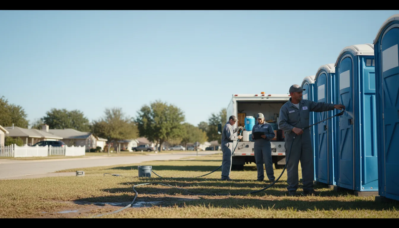 Long-Term Portable Toilet Rental in Sloan, IA near me